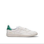 HIDNANDER Sneaker donna bianca/verde in pelle