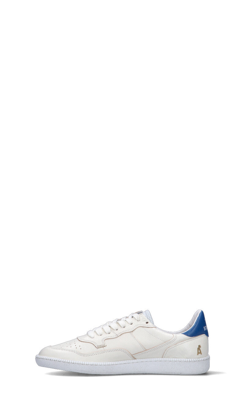 HIDNANDER Sneaker uomo bianca/blu in pelle