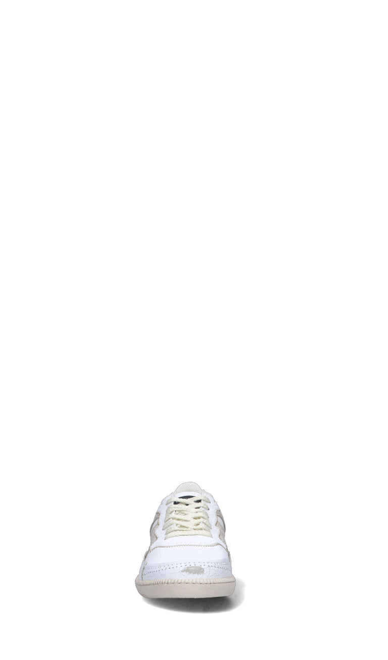 HIDNANDER Sneaker uomo bianca/beige in pelle