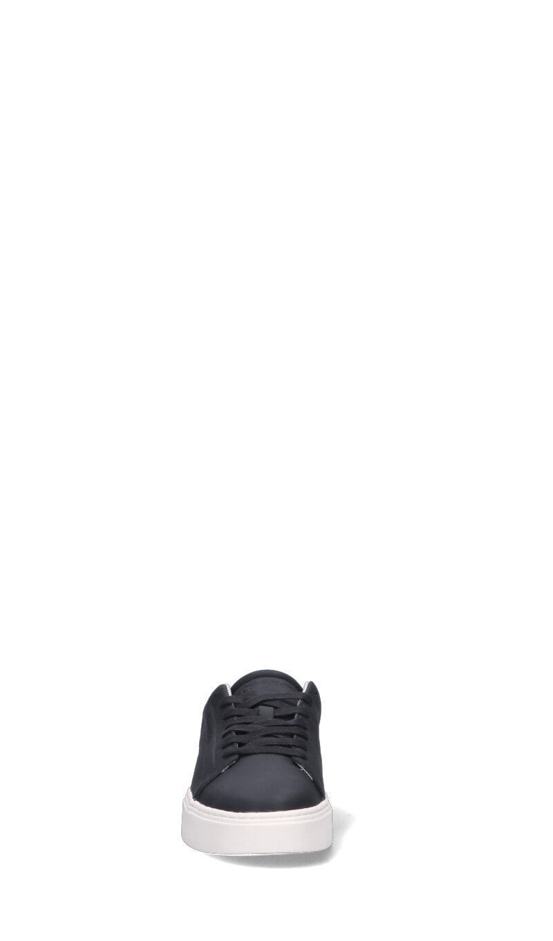 CALVIN KLEIN Sneaker uomo nera in pelle