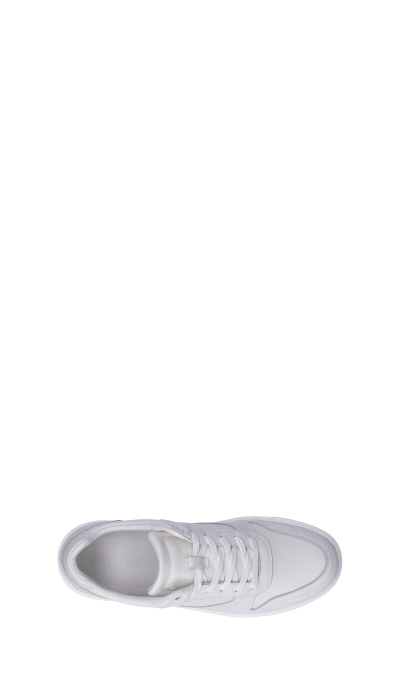 CALVIN KLEIN Sneaker uomo bianca in pelle