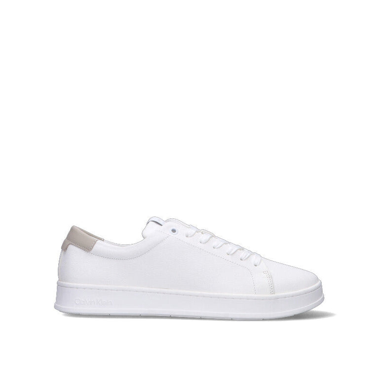 CALVIN KLEIN Sneaker uomo bianca in pelle