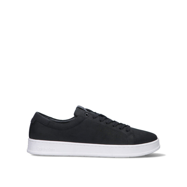 CALVIN KLEIN Sneaker uomo nera in pelle