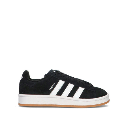 ADIDAS - CAMPUS Sneaker ragazzo nera in suede