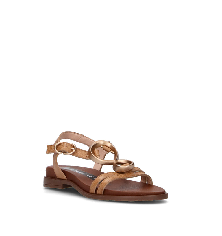 HISPANITAS Sandalo donna cuoio in pelle