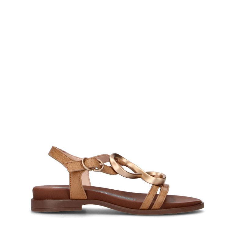 HISPANITAS Sandalo donna cuoio in pelle