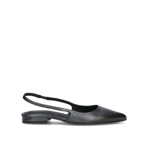 CALVIN KLEIN Decollete donna nera in pelle