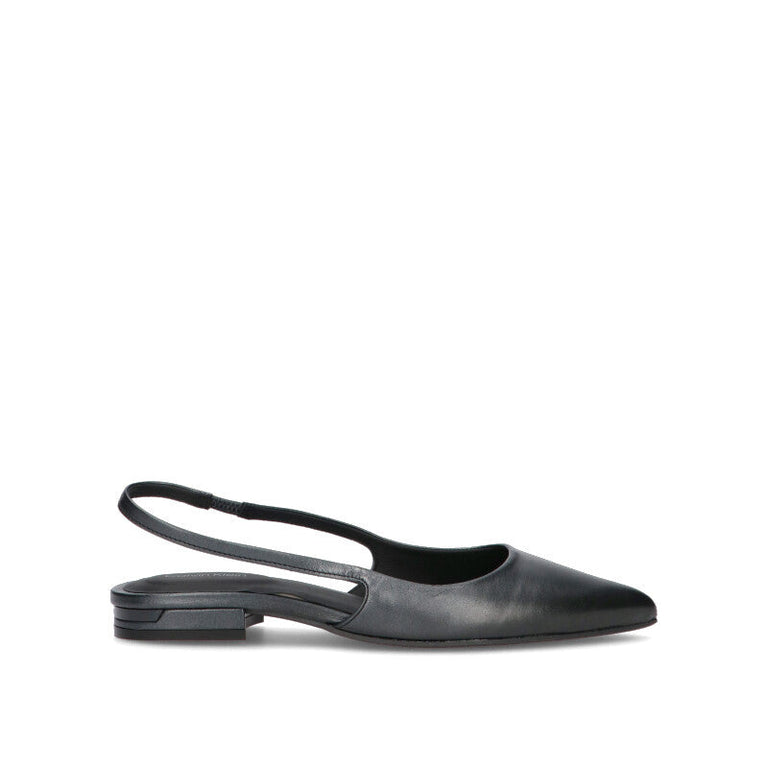 CALVIN KLEIN Decollete donna nera in pelle