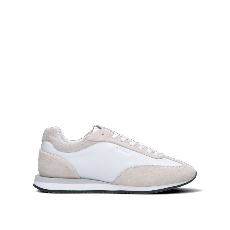 CALVIN KLEIN Sneaker donna bianca in pelle