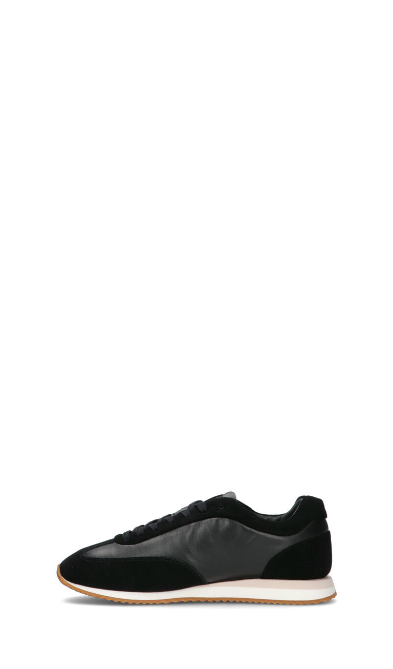 CALVIN KLEIN Sneaker donna nera in pelle