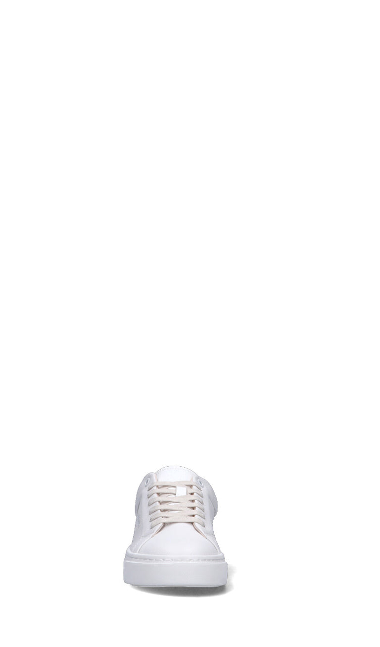 CALVIN KLEIN Sneaker donna bianca/argento in pelle