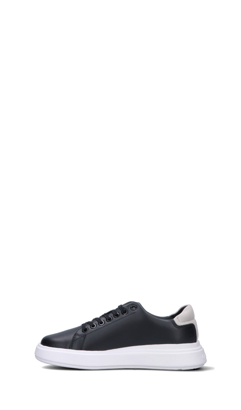 CALVIN KLEIN Sneaker donna nera in pelle