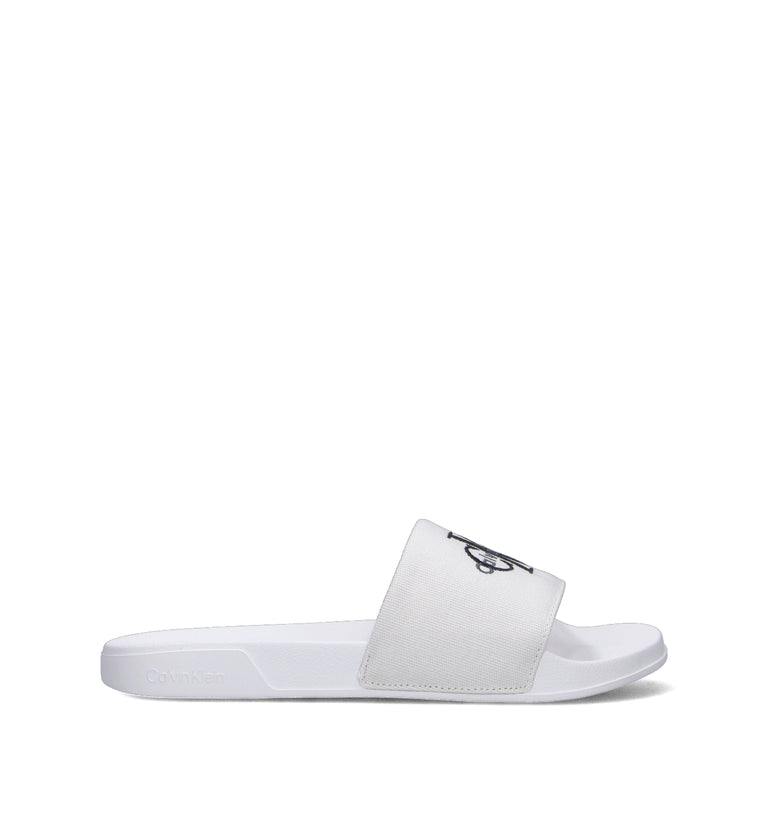 CALVIN KLEIN Ciabatta donna bianca