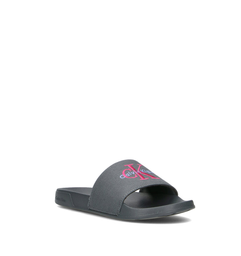 CALVIN KLEIN Ciabatta donna grigia