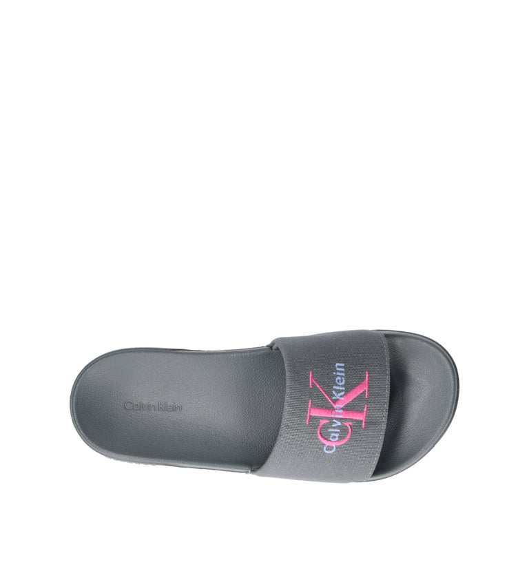 CALVIN KLEIN Ciabatta donna grigia