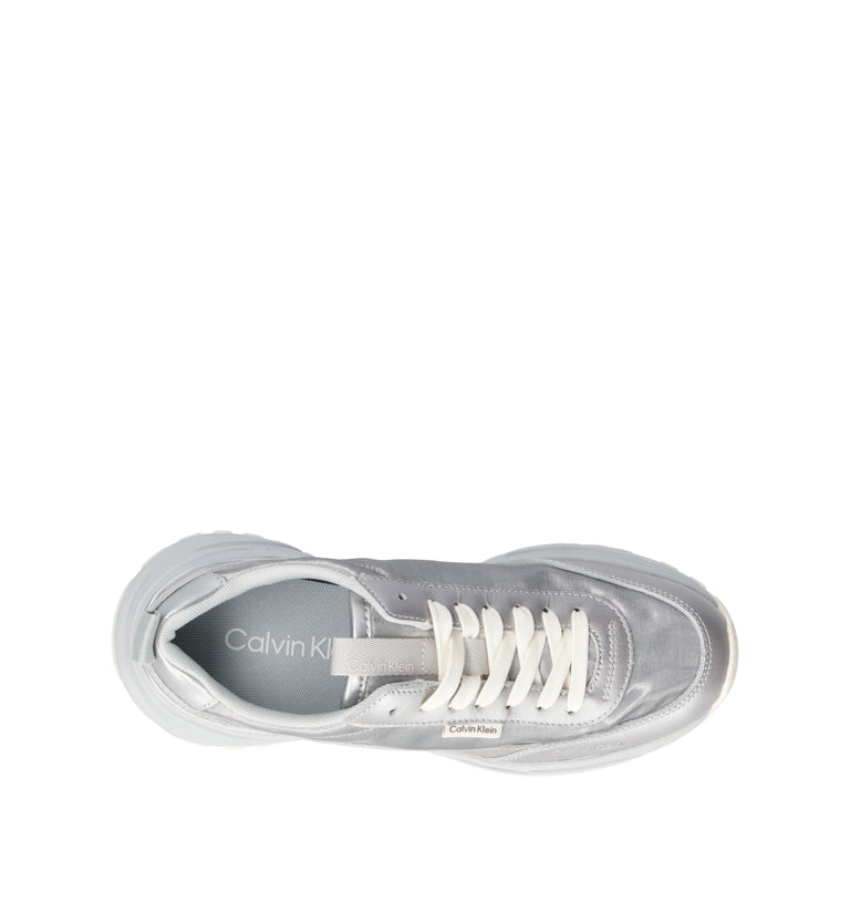 CALVIN KLEIN Sneaker donna argento