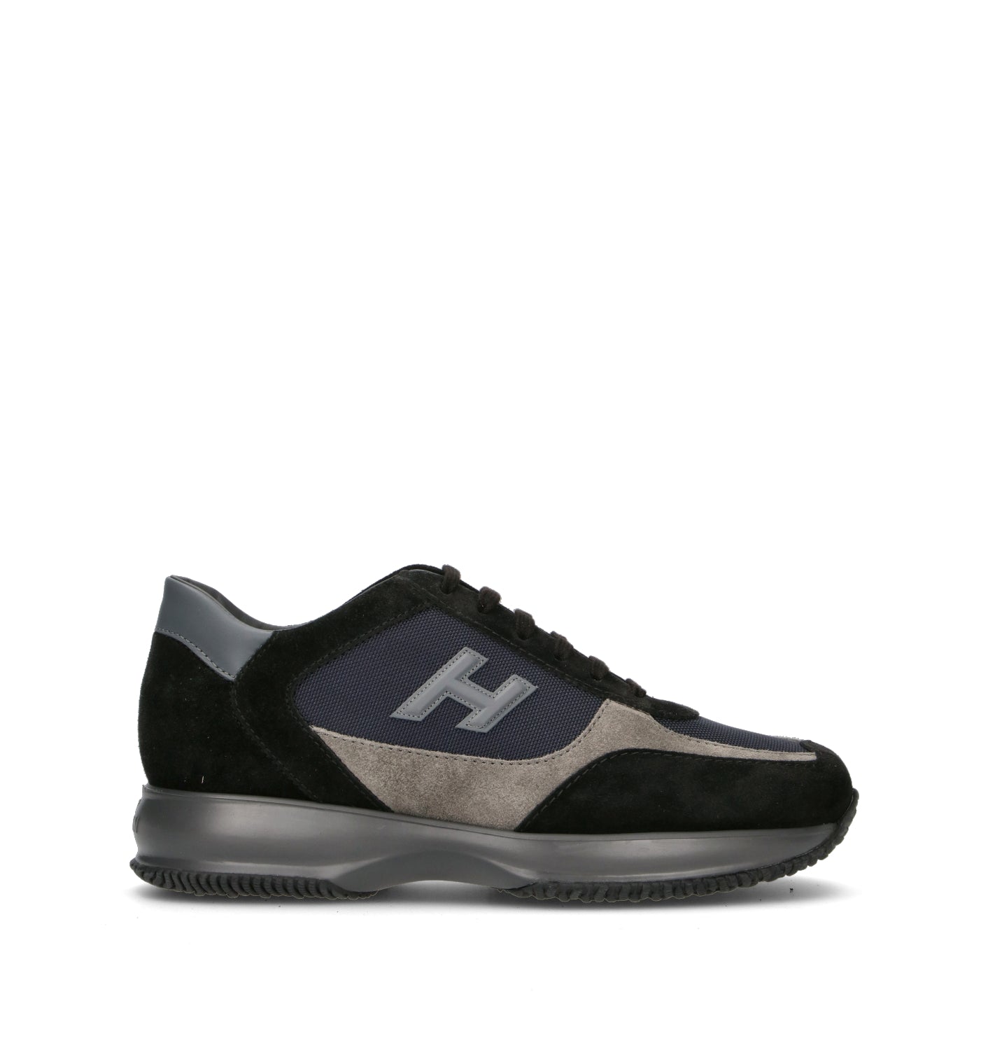 HOGAN Sneaker uomo nera/grigia