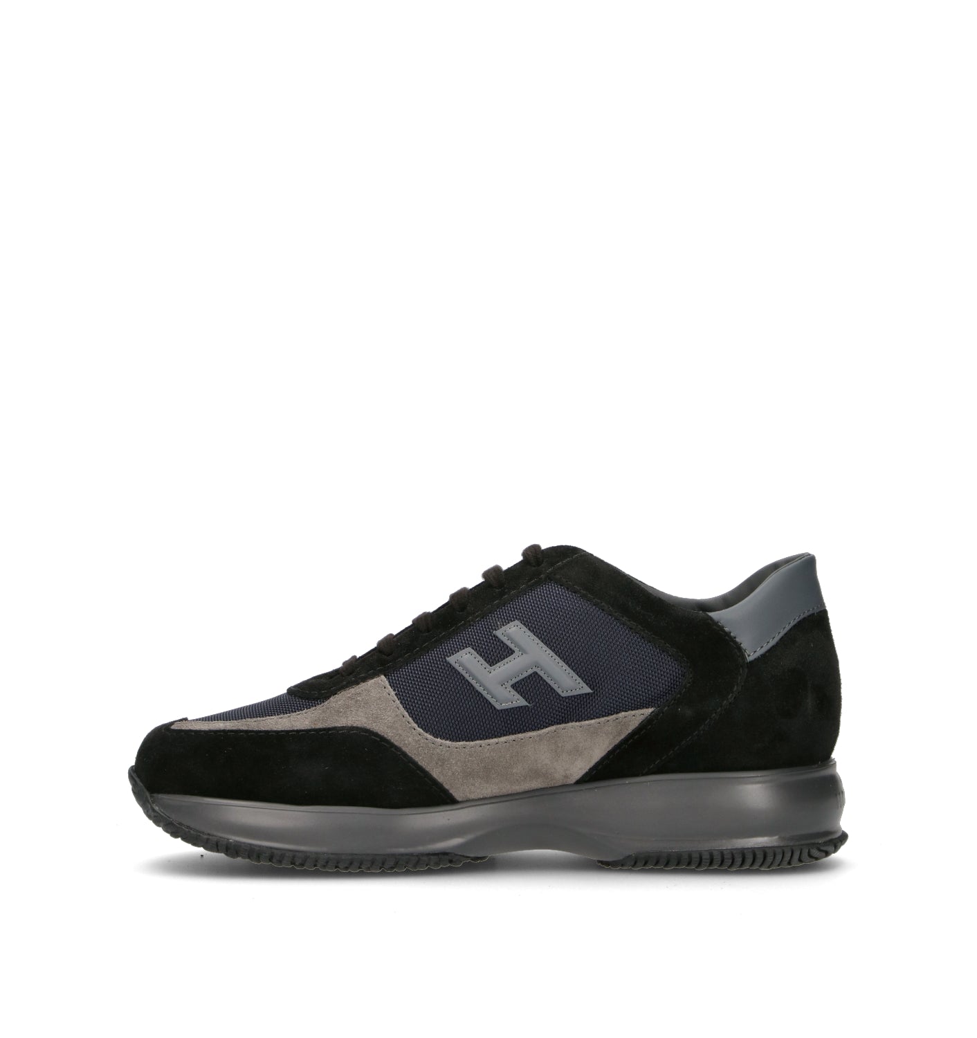 HOGAN Sneaker uomo nera/grigia