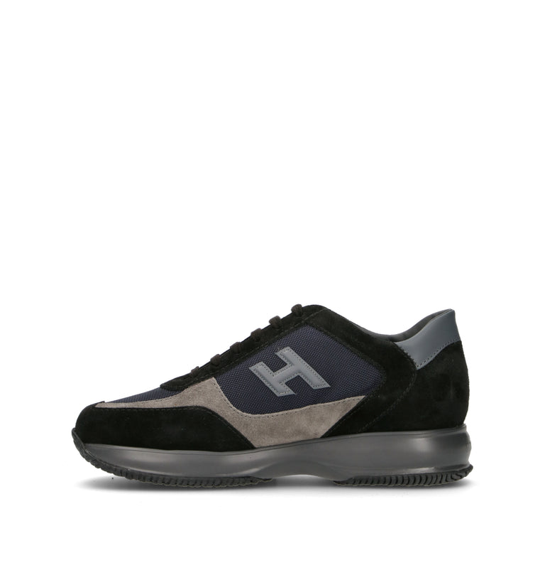 HOGAN Sneaker uomo nera/grigia