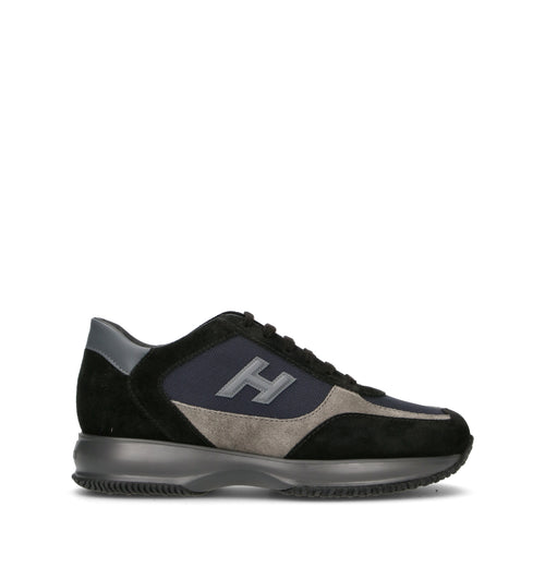 HOGAN Sneaker uomo nera/grigia