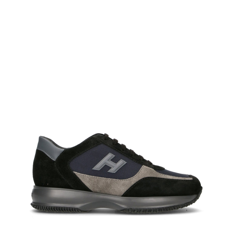 HOGAN Sneaker uomo nera/grigia