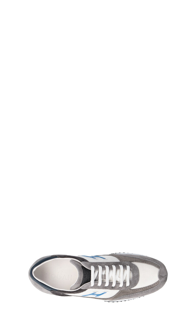 HOGAN Sneaker uomo bianca/grigia in pelle