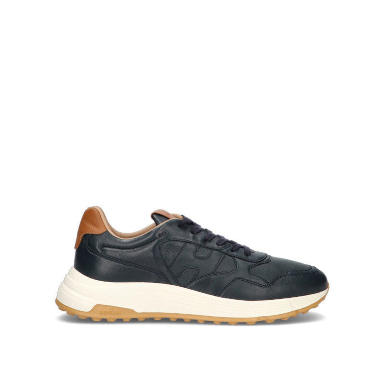 HOGAN - HYPERLIGHT Sneaker uomo blu in pelle