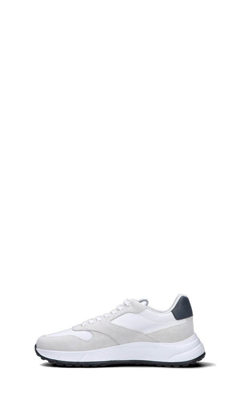 HOGAN Sneaker uomo bianca in suede