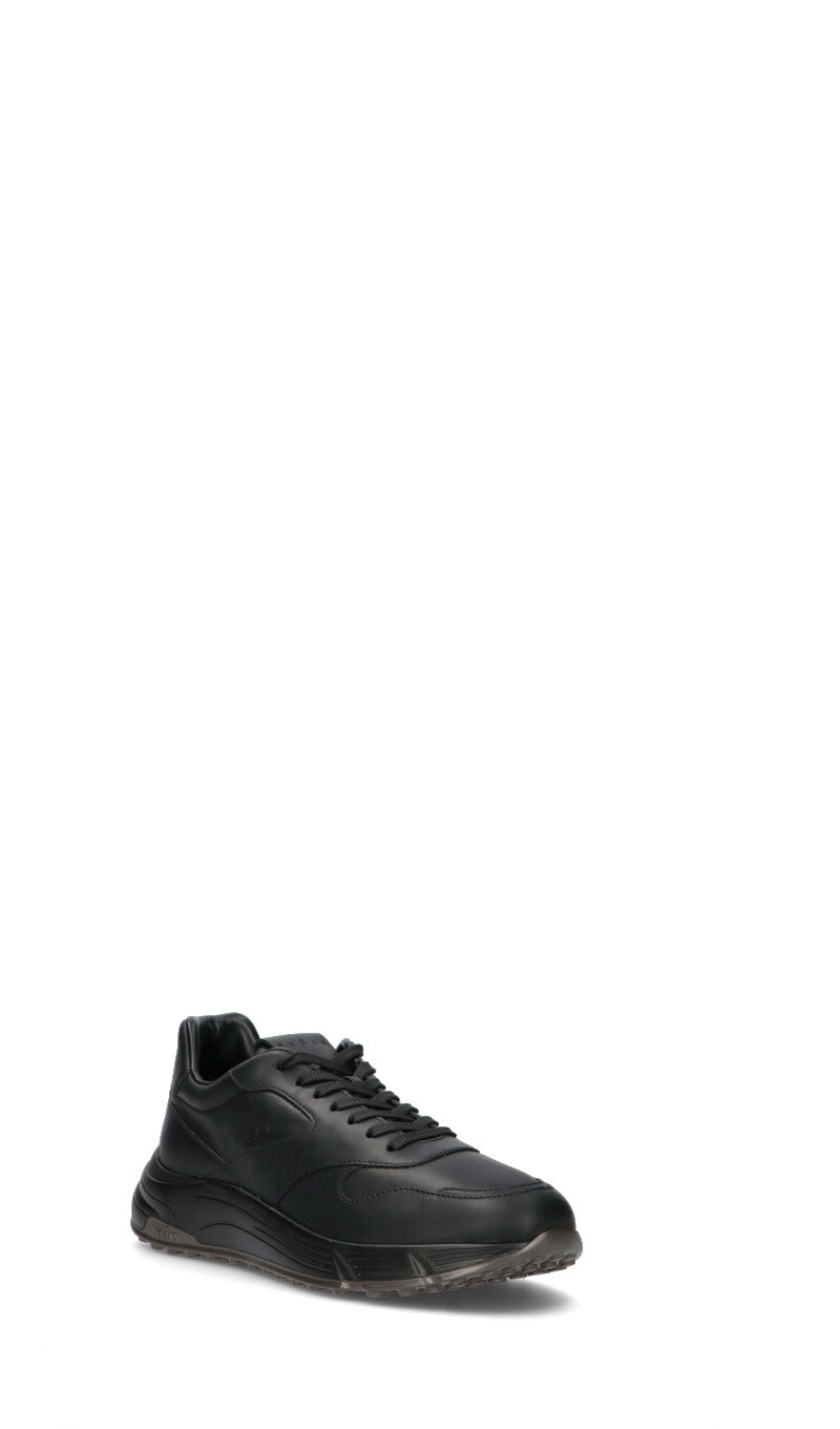 HOGAN - HYPERLIGHT Sneaker uomo nera in pelle