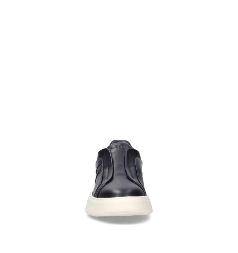 HOGAN H580 Sneaker uomo blu in pelle