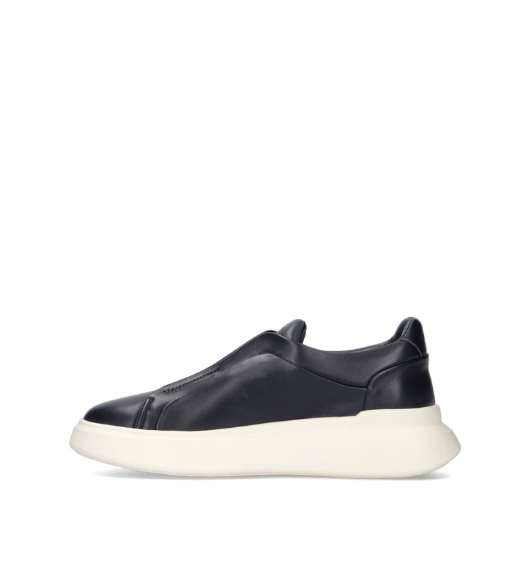 HOGAN H580 Sneaker uomo blu in pelle