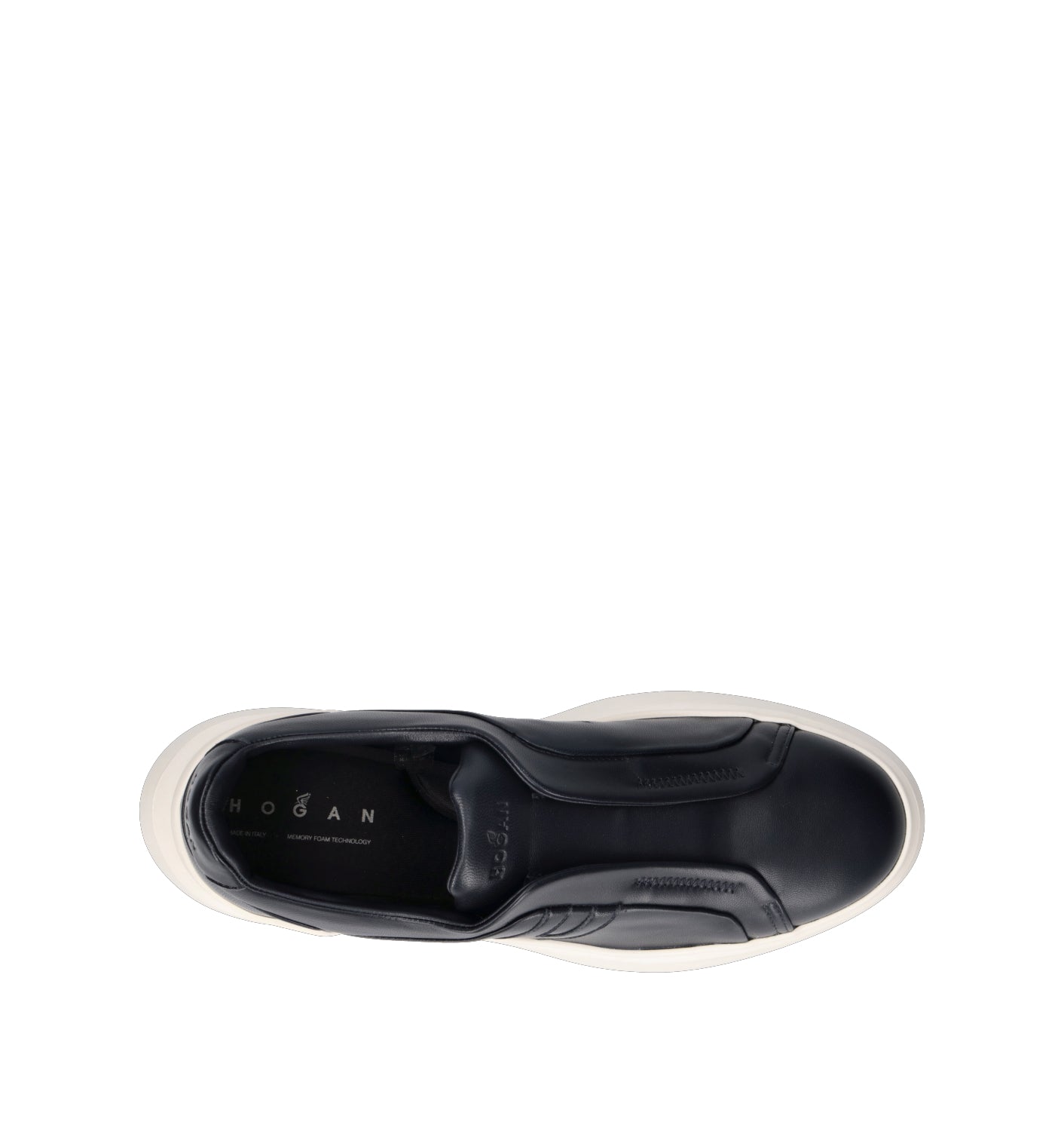 HOGAN H580 Sneaker uomo blu in pelle