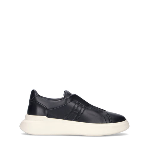 HOGAN H580 Sneaker uomo blu in pelle