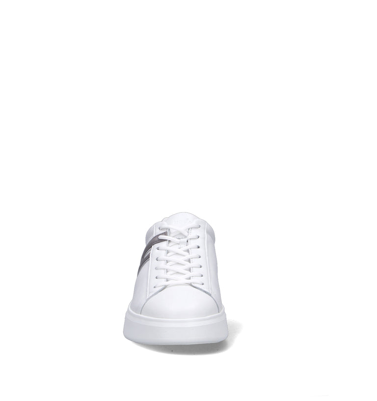 HOGAN Sneaker uomo bianca/grigia in pelle