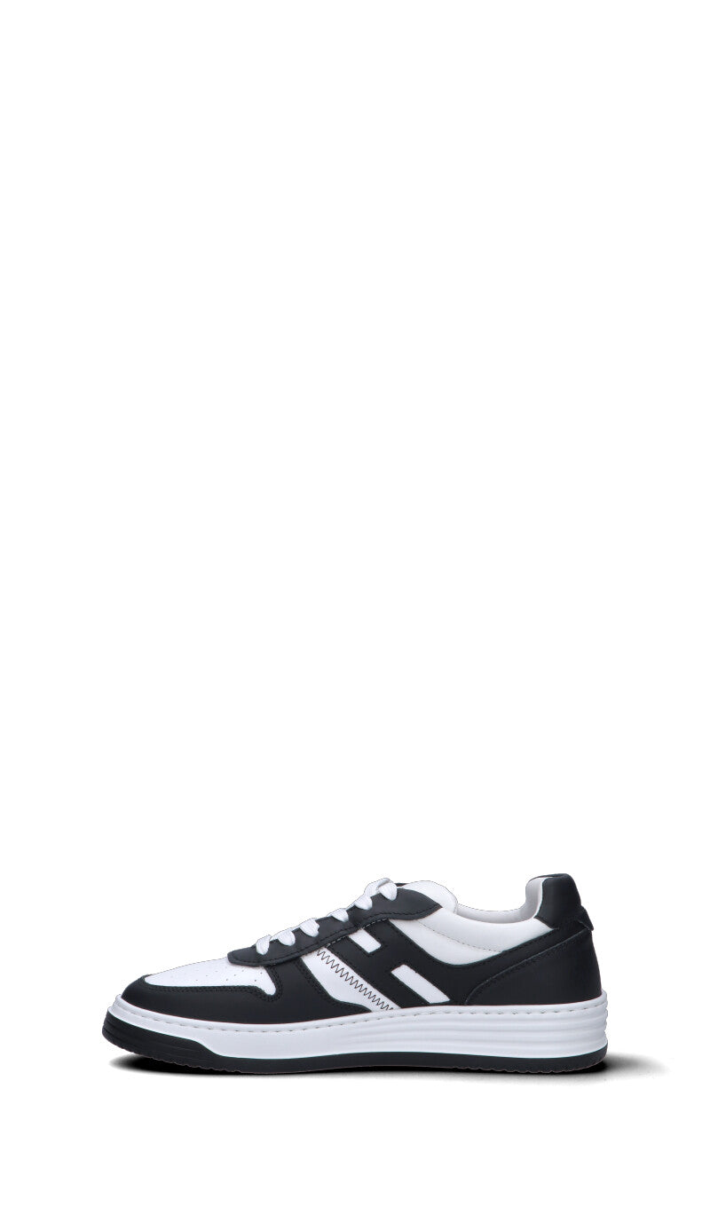 HOGAN - H630 Sneaker uomo nera/bianca in pelle