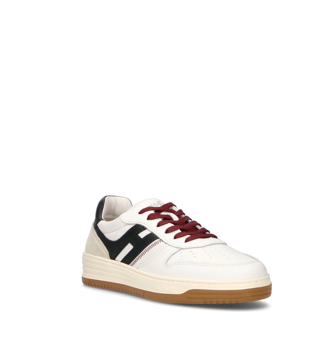 HOGAN Sneaker uomo bianca blu in pelle