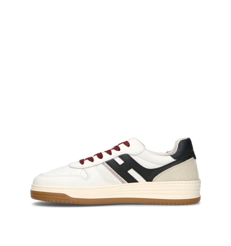 HOGAN Sneaker uomo bianca blu in pelle