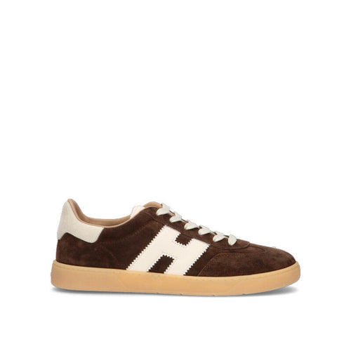 HOGAN - COOL Sneaker uomo marrone in suede