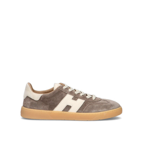 HOGAN - COOL Sneaker uomo grigia in suede