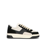 HOGAN Sneaker uomo nera/bianca in suede