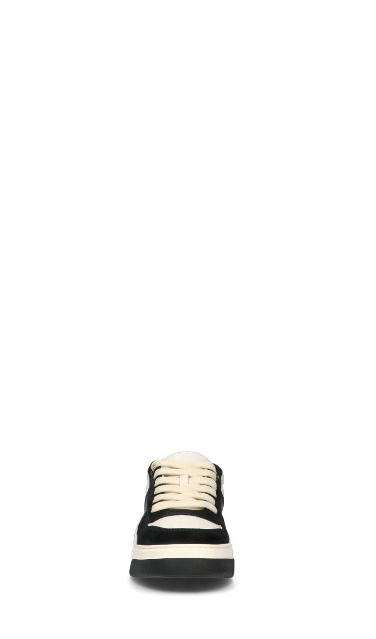 HOGAN Sneaker uomo nera/bianca in suede