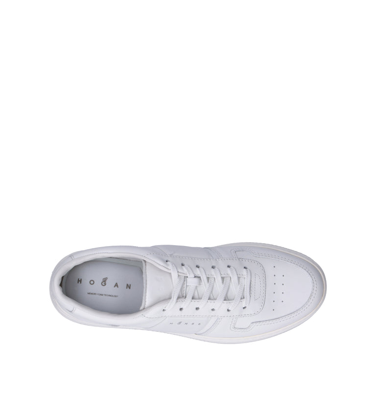 HOGAN H-TV Sneaker uomo bianca in pelle