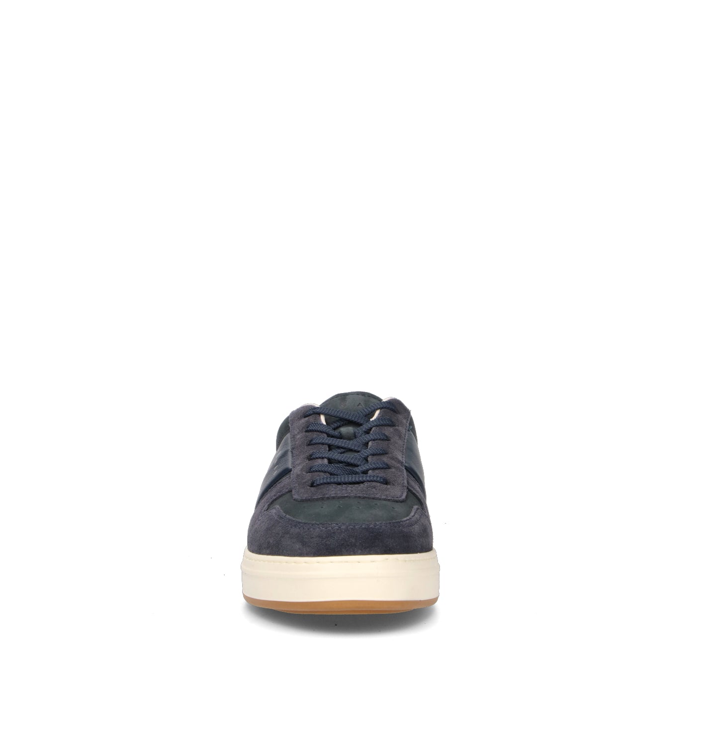 HOGAN Sneaker uomo blu in suede