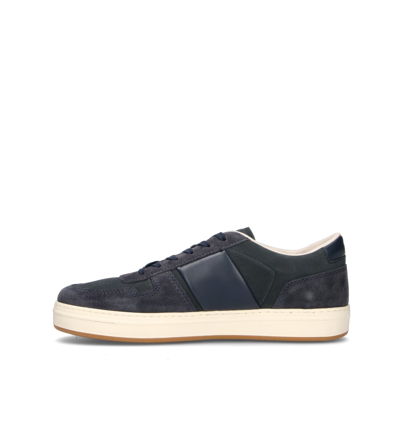 HOGAN Sneaker uomo blu in suede