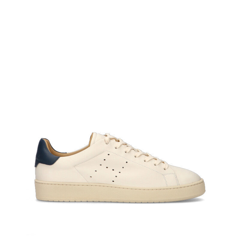 HOGAN H672 Sneaker uomo bianca/blu in pelle