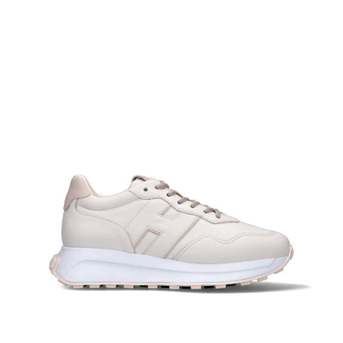 HOGAN Sneaker donna panna in pelle