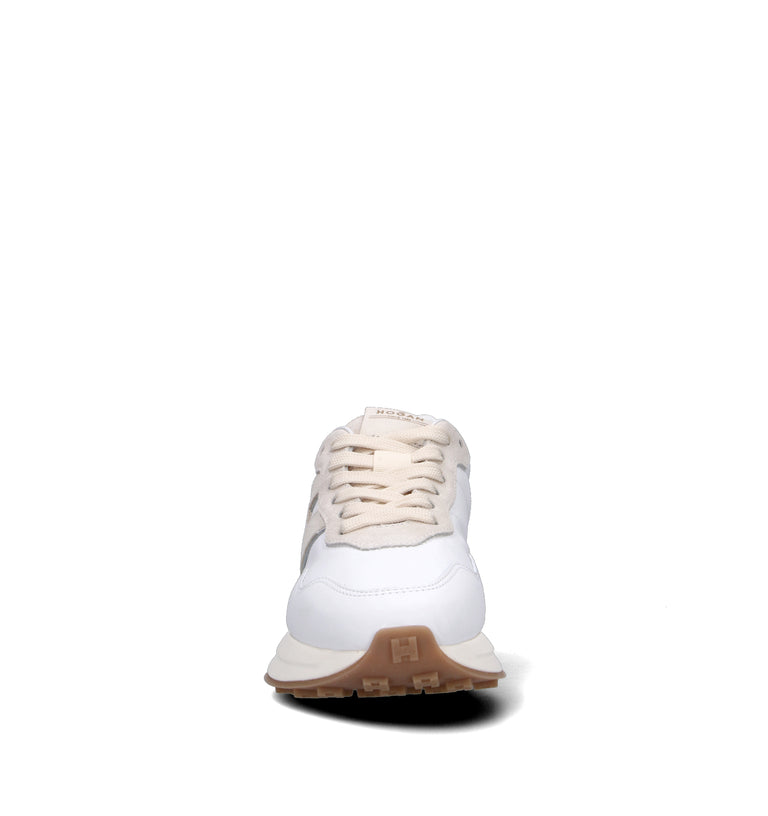 HOGAN Sneaker donna bianca/beige