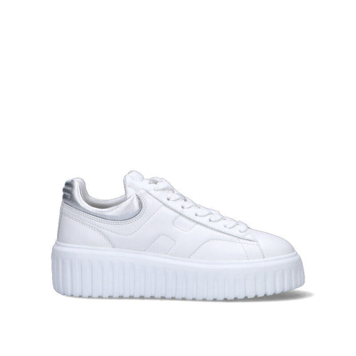 HOGAN - H-STRIPES Sneaker donna bianca in pelle