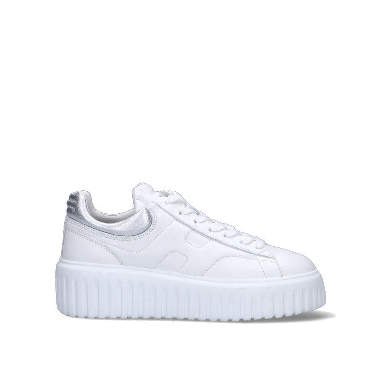 HOGAN - H-STRIPES Sneaker donna bianca in pelle