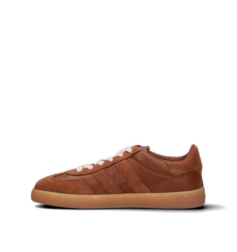 HOGAN COOL Sneaker donna cuoio in suede